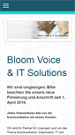 Mobile Screenshot of bloomtele.com